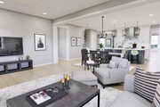 Farmhouse Style House Plan - 4 Beds 4.5 Baths 2596 Sq/Ft Plan #51-1278 