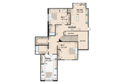European Style House Plan - 3 Beds 3.5 Baths 3345 Sq/Ft Plan #36-235 