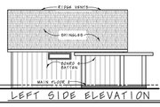 Modern Style House Plan - 2 Beds 1 Baths 682 Sq/Ft Plan #20-2562 