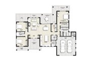 Contemporary Style House Plan - 3 Beds 2 Baths 2091 Sq/Ft Plan #924-19 