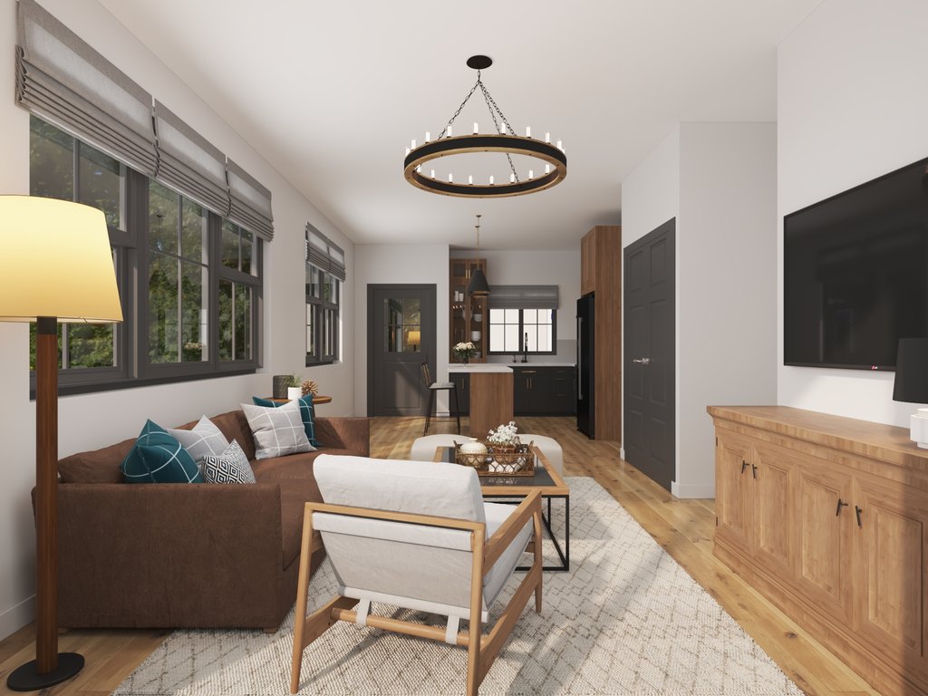 Interior - Other for Barndominium House Plan #1070-270 - 1 bed, 1 bath