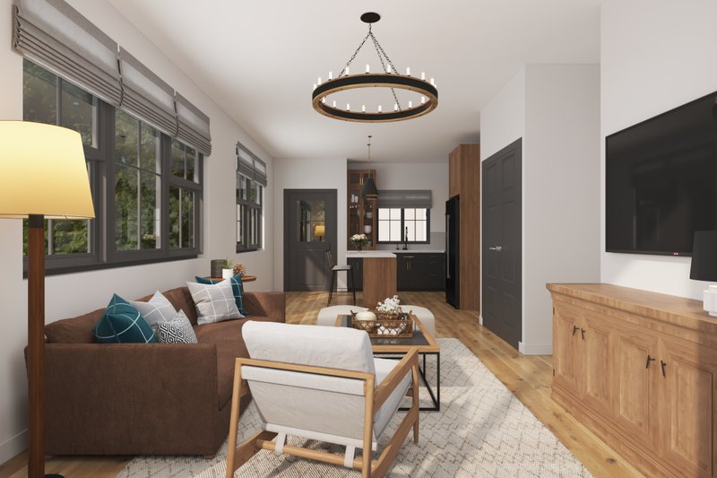 House Blueprint - Interior - Other for Barndominium House Plan #1070-270 - 1 bed, 1 bath