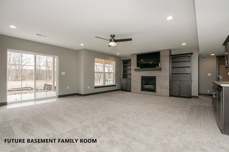 Dream House Plan - Future Basement Family Room 