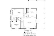 Craftsman Style House Plan - 3 Beds 2.5 Baths 2669 Sq/Ft Plan #932-969 