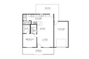 Cottage Style House Plan - 1 Beds 1 Baths 728 Sq/Ft Plan #515-40 