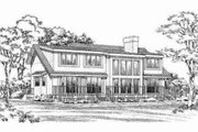 Traditional Style House Plan - 4 Beds 4 Baths 2795 Sq/Ft Plan #72-314 