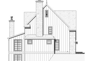 Exterior - Other Elevation 1 for European House Plan #901-143 - 3 bed, 2.5 bath