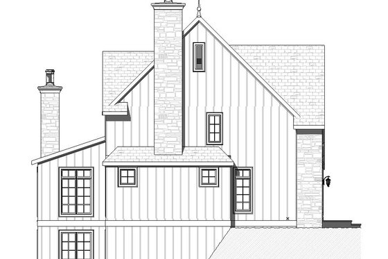 Exterior - Other Elevation 1 for European House Plan #901-143 - 3 bed, 2.5 bath