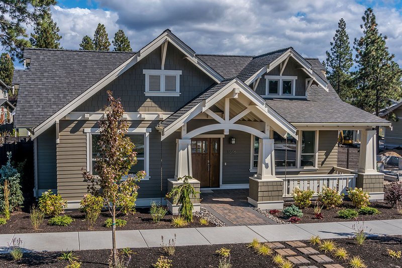 Home Plan - Exterior - Other Elevation for Craftsman House Plan #895-58 - 3 bed, 2 bath