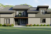 Modern Style House Plan - 3 Beds 3.5 Baths 2985 Sq/Ft Plan #932-612 