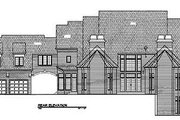 European Style House Plan - 4 Beds 4.5 Baths 4589 Sq/Ft Plan #119-242 