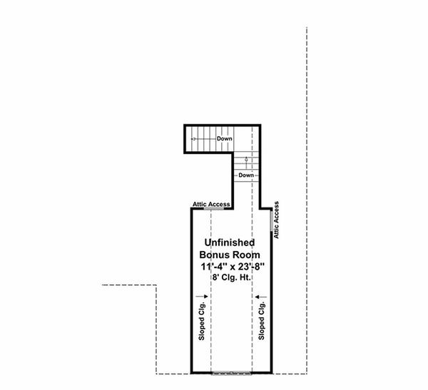 Architectural House Design - Craftsman Floor Plan - Other Floor Plan #21-303