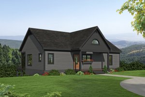 Traditional Exterior - Front Elevation Plan #932-505