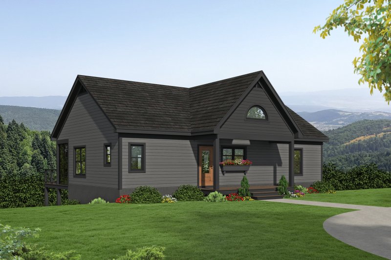 Dream House Plan - Traditional Exterior - Front Elevation Plan #932-505