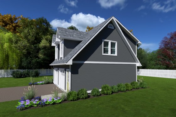 Exterior - Other Elevation for Traditional House Plan #126-174 - 1 bed, 1 bath