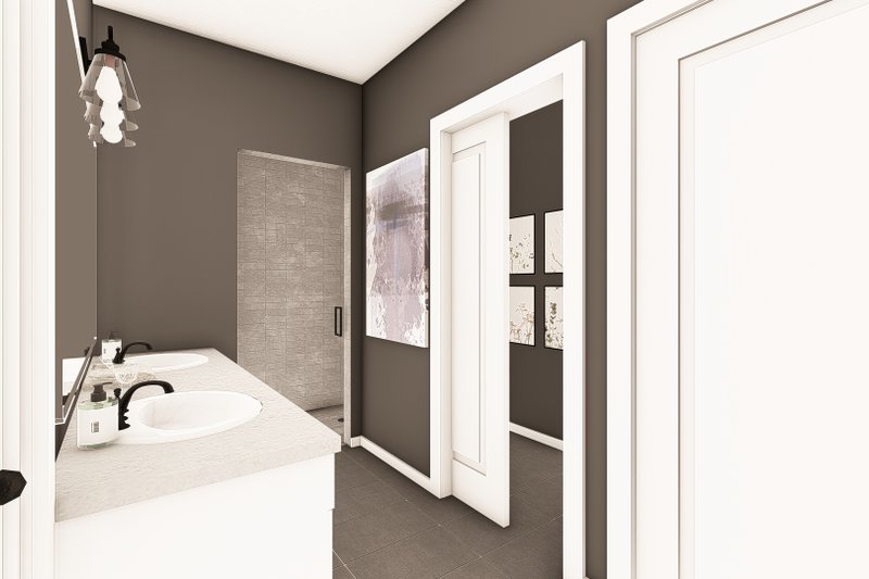 Architectural House Design - Interior - Master Bathroom for Ranch House Plan #1064-440 - 3 bed, 3.5 bath