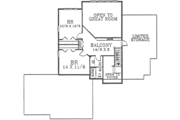 Traditional Style House Plan - 3 Beds 2.5 Baths 1997 Sq/Ft Plan #53-338 