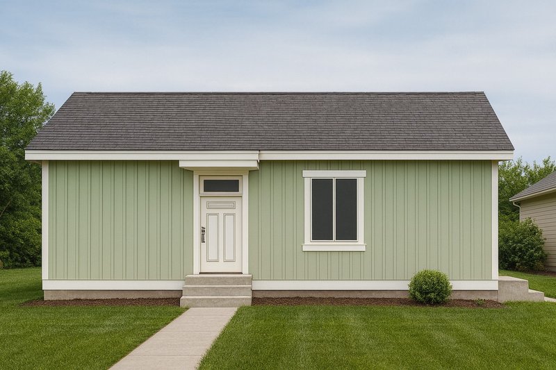 Architectural House Design - Exterior - Other Elevation for Craftsman House Plan #112-294 - 3 bed, 2 bath