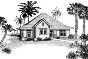 Cottage Style House Plan - 3 Beds 2 Baths 1207 Sq/Ft Plan #410-246 