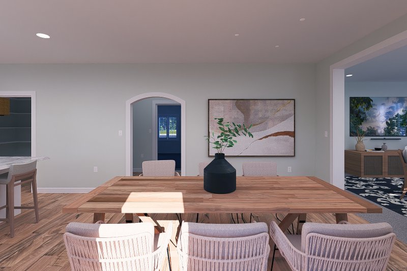 House Plan Design - Interior - Dining Room for Farmhouse House Plan #1060-250 - 3 bed, 2.5 bath