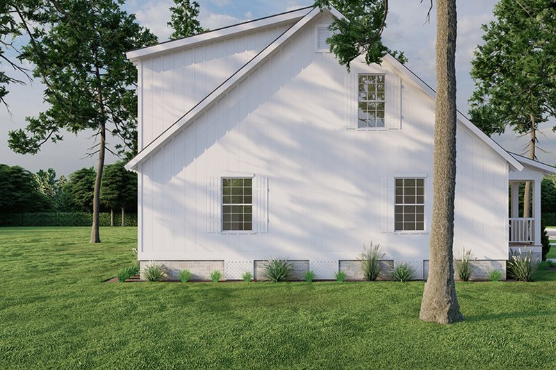 Home Plan - Exterior - Other Elevation for Cottage House Plan #923-328 - 3 bed, 2 bath