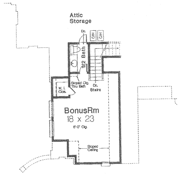 European Floor Plan - Other Floor Plan #310-370