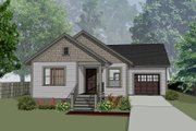 Cottage Style House Plan - 3 Beds 2 Baths 1080 Sq/Ft Plan #79-132 