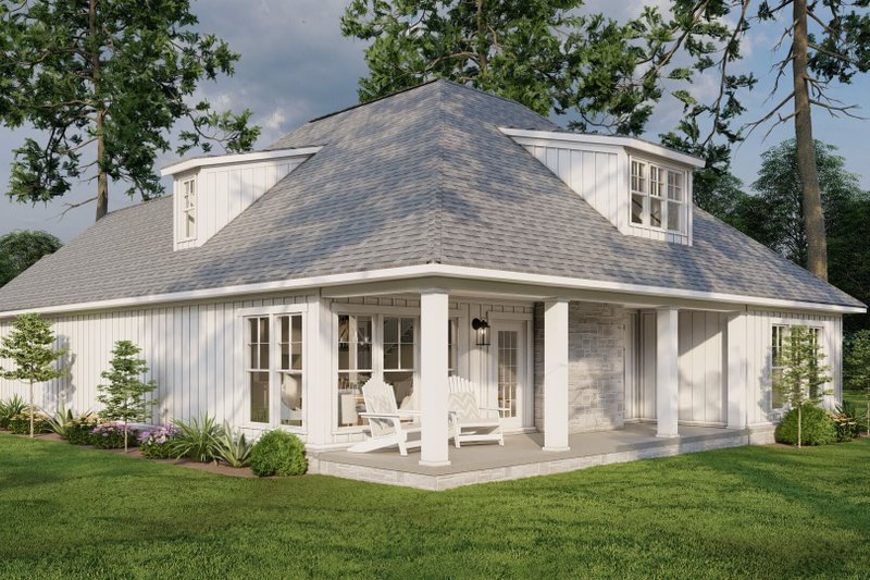 Home Plan - Exterior - Other Elevation 1 for Traditional House Plan #17-2465 - 3 bed, 3 bath