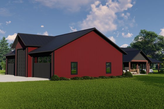 Exterior - Other Elevation for Barndominium House Plan #1064-106 - 3 bed, 2.5 bath
