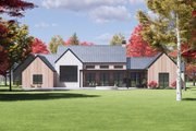 Modern Style House Plan - 4 Beds 4.5 Baths 3854 Sq/Ft Plan #1096-20 