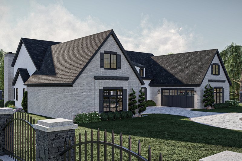 House Plan Design - Exterior - Other Elevation for Modern House Plan #455-518 - 3 bed, 2.5 bath