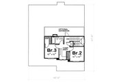 Craftsman Style House Plan - 3 Beds 2.5 Baths 1699 Sq/Ft Plan #20-1220 