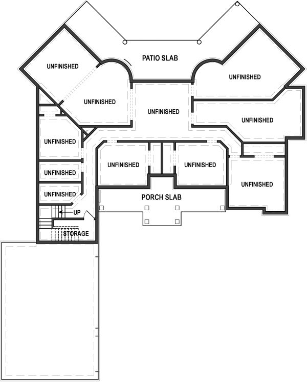 House Plan Design - Basement