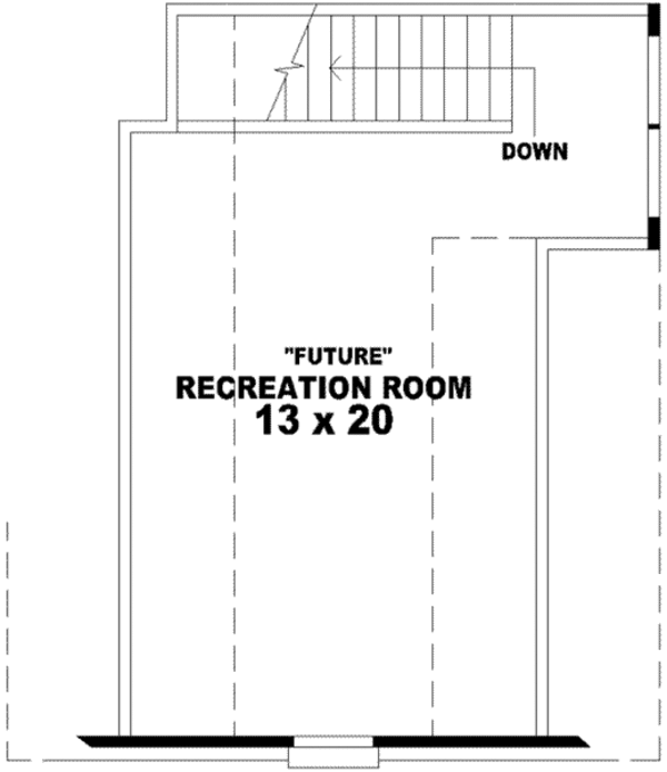 European Floor Plan - Other Floor Plan #81-1001