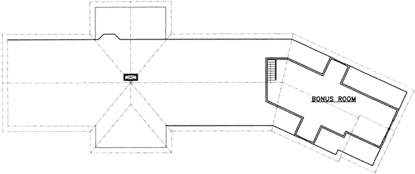 Home Plan - Floor Plan - Other Floor for Traditional House Plan #117-334 - 4 bed, 2.5 bath