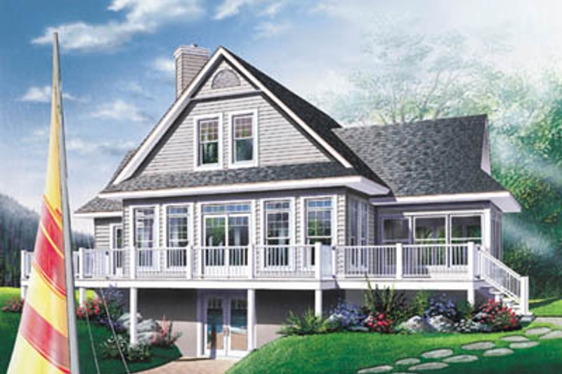 Dream House Plan - Traditional Exterior - Front Elevation Plan #23-2067