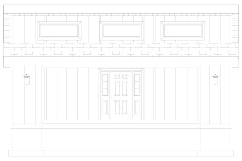 Dream House Plan - Exterior - Front Elevation 5 for Modern House Plan #1060-338 - 2 bed, 1 bath