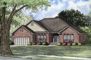 Traditional Style House Plan - 4 Beds 2 Baths 2050 Sq/Ft Plan #17-545 