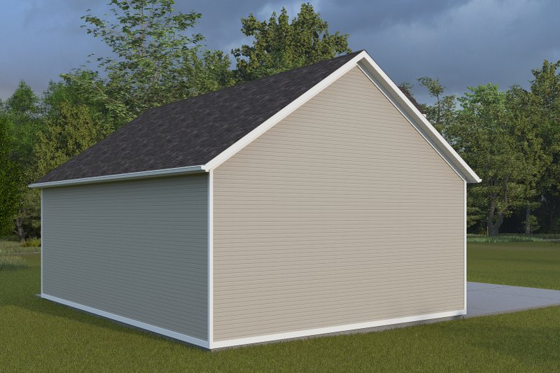 House Blueprint - Exterior - Other Elevation 1 for Farmhouse House Plan #1060-392, 0 bath