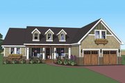 Craftsman Style House Plan - 3 Beds 2.5 Baths 1897 Sq/Ft Plan #51-515 