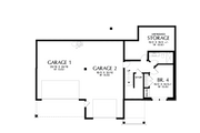 Traditional Style House Plan - 4 Beds 3 Baths 2098 Sq/Ft Plan #48-1052 