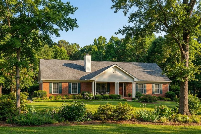 Home Plan - Ranch Exterior - Front Elevation Plan #22-538