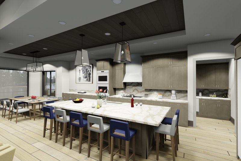 Home Plan - Interior - Kitchen for Contemporary House Plan #1069-31 - 5 bed, 5.5 bath
