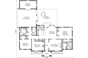 Southern Style House Plan - 3 Beds 2 Baths 1800 Sq/Ft Plan #406-288 