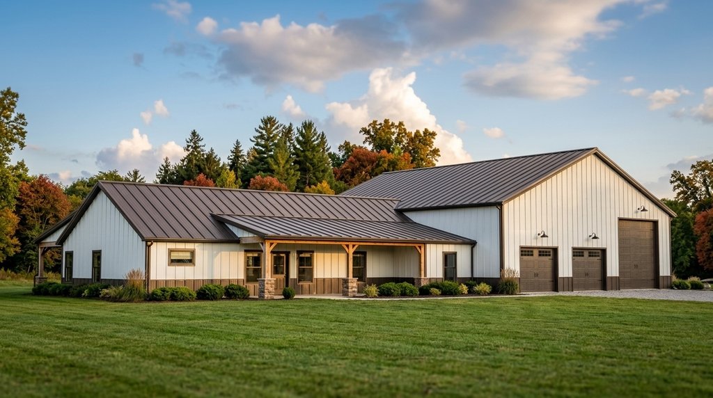 Exterior - Front Elevation 2 for Country House Plan #1064-161 - 3 bed, 2 bath