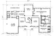 Classical Style House Plan - 4 Beds 4.5 Baths 3559 Sq/Ft Plan #472-1 