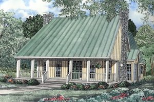 Traditional Exterior - Front Elevation Plan #17-223