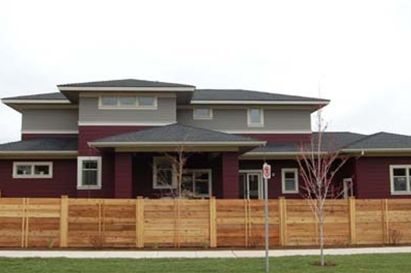 Home Plan - Exterior - Other Elevation 1 for Prairie House Plan #434-2 - 4 bed, 2.5 bath