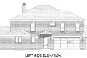Exterior - Other Elevation 1 for Contemporary House Plan #932-924 - 5 bed, 4.5 bath