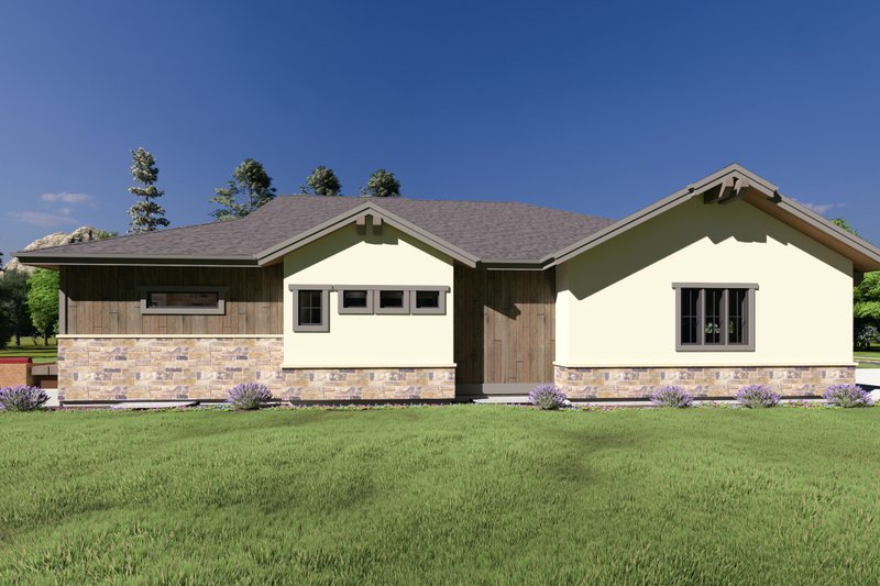 House Blueprint - Exterior - Other Elevation 2 for Farmhouse House Plan #1069-40 - 3 bed, 2.5 bath